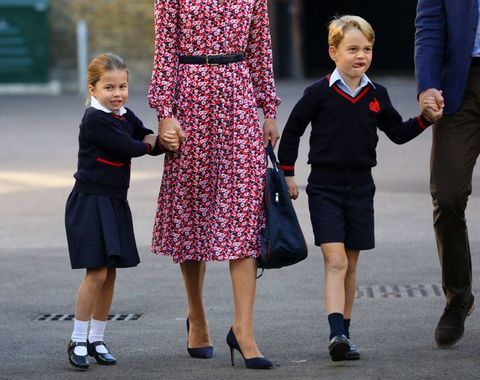 Prinsesse Charlottes første skoledag